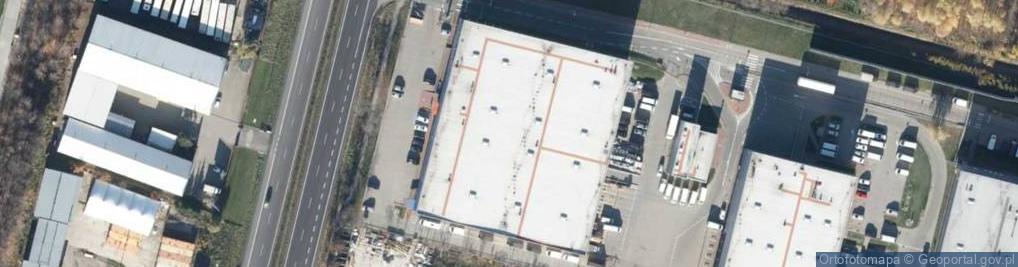 Zdjęcie satelitarne IKEA - punkt odbioru