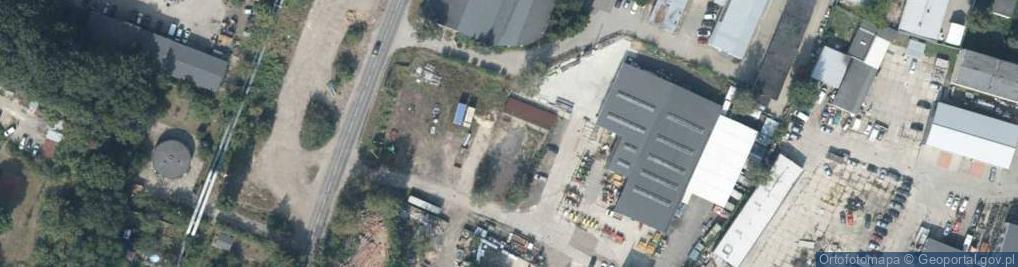 Zdjęcie satelitarne WC Skip Szczecin