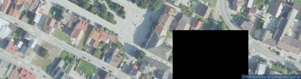 Zdjęcie satelitarne Centrum Informacji Turystycznej w Opatowie