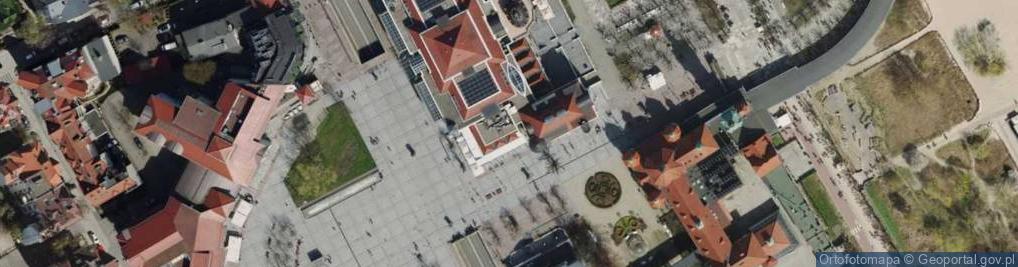 Zdjęcie satelitarne Centrum Informacji Turystycznej w Sopocie