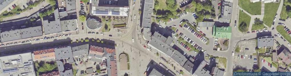 Zdjęcie satelitarne Punkt Informacji o Mieście