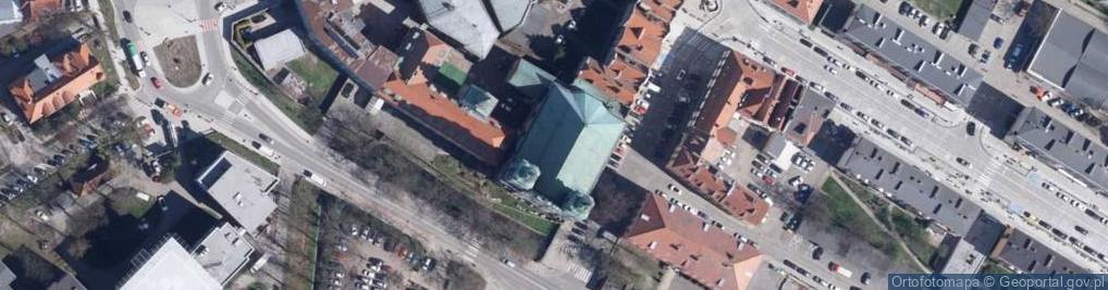 Zdjęcie satelitarne Punkt Informacji Turystycznej 'Camino' w Nysie