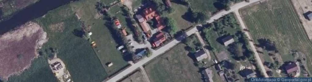 Zdjęcie satelitarne Punkt Informacji Turystycznej 'Dolina Biebrzy' w Goniądzu