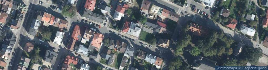 Zdjęcie satelitarne Punkt Informacji Turystycznej LOT Roztocze w Tomaszowie Lubelskim