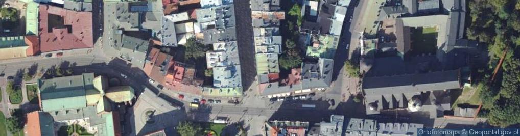 Zdjęcie satelitarne Punkt Informacji Turystycznej TIP Grodzka