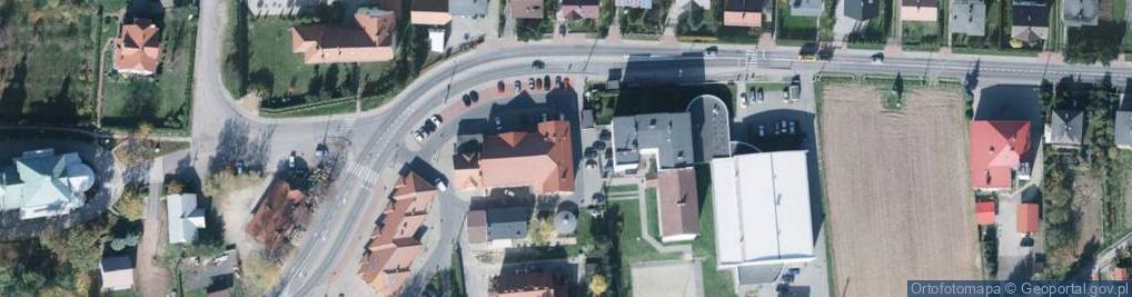 Zdjęcie satelitarne Punkt Informacji Turystycznej w Czańcu (w Młodzieżowym Centrum Aktywności Twórczej)