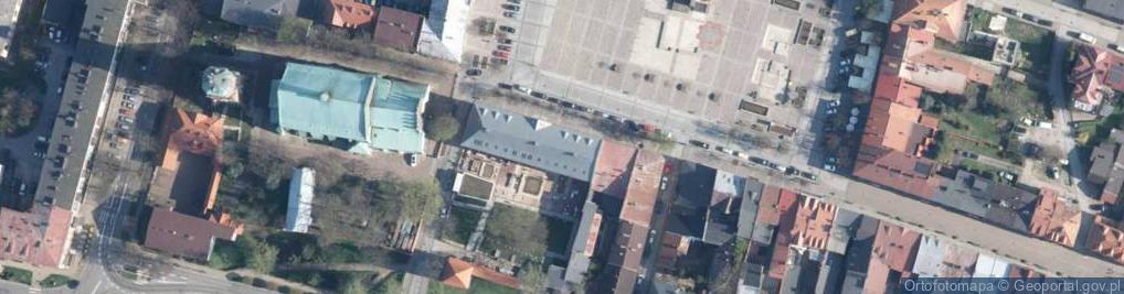 Zdjęcie satelitarne Punkt Informacji Turystycznej w Olkuszu