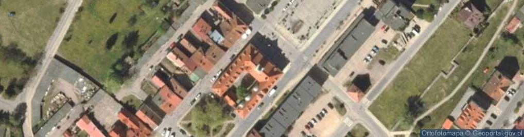 Zdjęcie satelitarne Punkt Informacji Turystycznej w Olsztynku