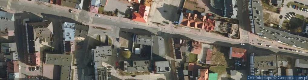 Zdjęcie satelitarne Punkt Informacji Turystycznej w Siedlcach