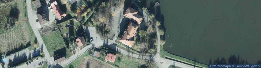 Zdjęcie satelitarne Punkt Informacji Turystycznej w Zebrzydowicach- Gminne Centrum Informacji w Zebrzydowicach