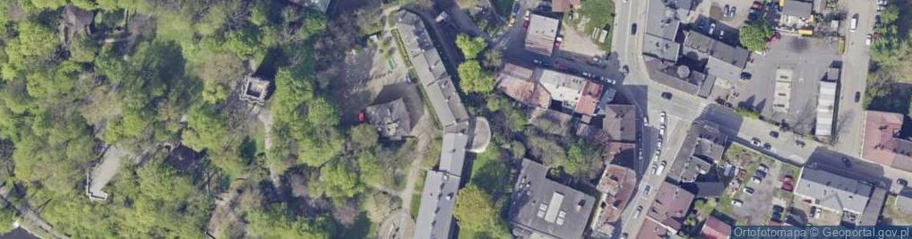 Zdjęcie satelitarne Zamek Cieszyn - Informacja Turystyczna