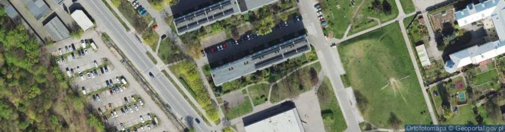 Zdjęcie satelitarne Biuro Usług Informatycznych Mikrostat