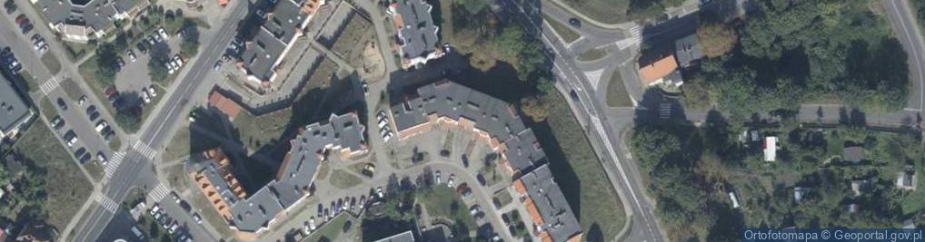 Zdjęcie satelitarne Centrum Bezpieczeństwa Komputerowego Kajman