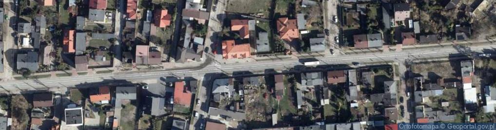 Zdjęcie satelitarne Domy z bali SEM/SEO