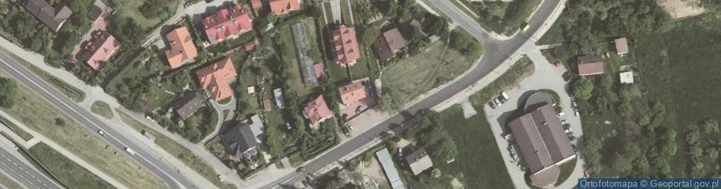 Zdjęcie satelitarne Geomatyka-Kraków