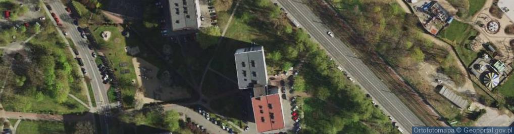 Zdjęcie satelitarne Laboratorium Programowania Komputerów Prunella