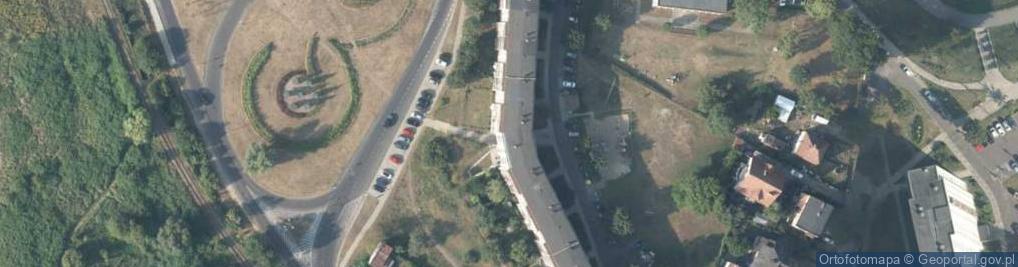 Zdjęcie satelitarne Ośrodek Informatyki Akme MGR Inż