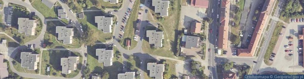 Zdjęcie satelitarne Przedsiębiorstwo Usług Komputerowych Grafik