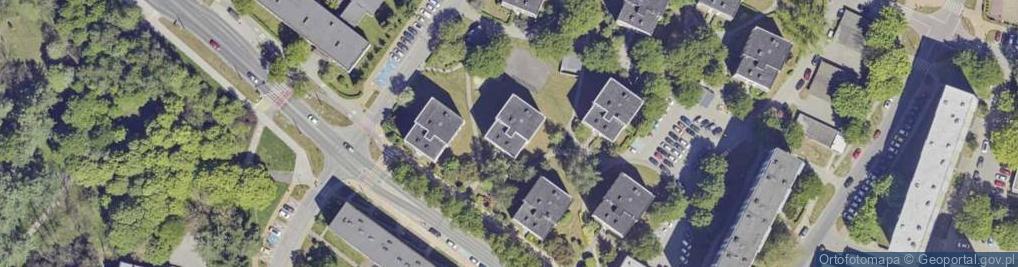 Zdjęcie satelitarne Usługi Informatyczne Accord