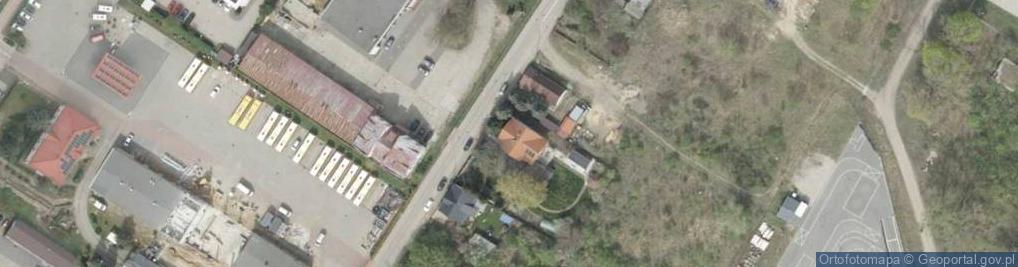 Zdjęcie satelitarne Usługi Informatyczne Piotr Zwornicki
