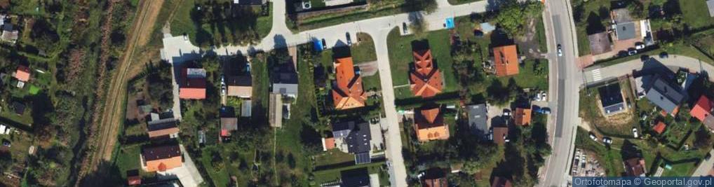 Zdjęcie satelitarne Usługi Informatyczne Robert Gruberski