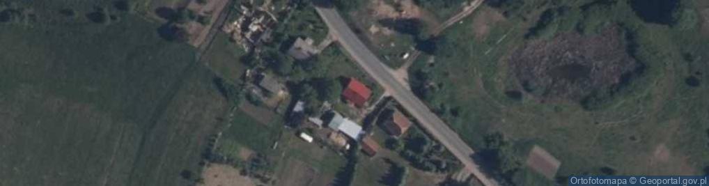 Zdjęcie satelitarne Usługi Informatyczne Wawit