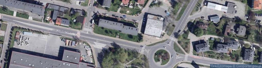 Zdjęcie satelitarne ING Bank Śląski - Oddział