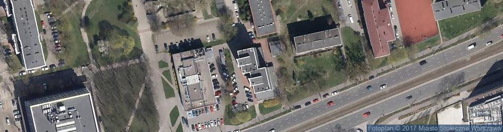 Zdjęcie satelitarne KSP - Wydział Psychologów