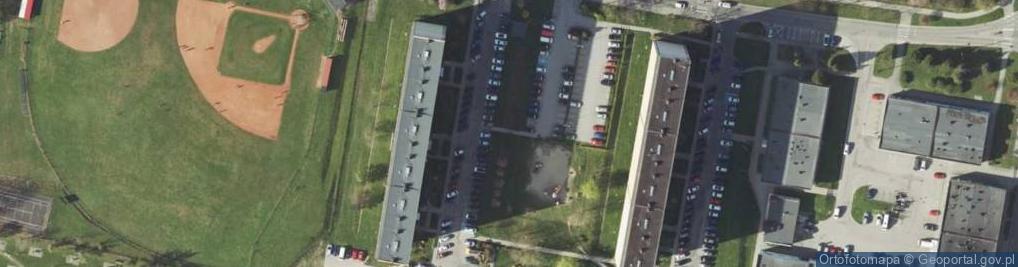 Zdjęcie satelitarne Punkt Usług Dzielnicowych