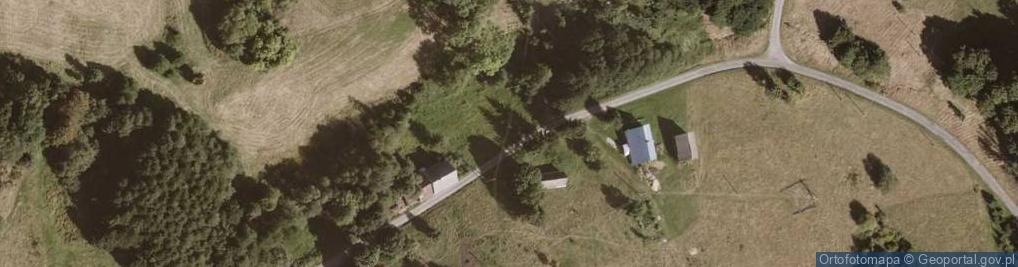 Zdjęcie satelitarne Aksamitowy Kopiec