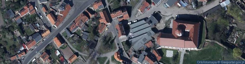 Zdjęcie satelitarne Baszta Krośnieńska w Kożuchowie