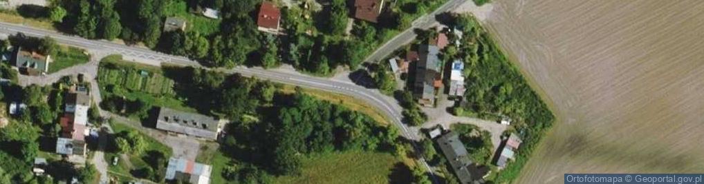 Zdjęcie satelitarne Biskupice (powiat pruszkowski)