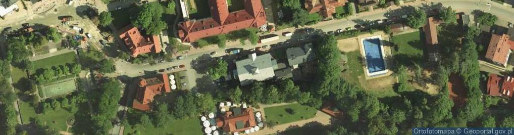 Zdjęcie satelitarne Biuro Turystyczne Jaworzyna