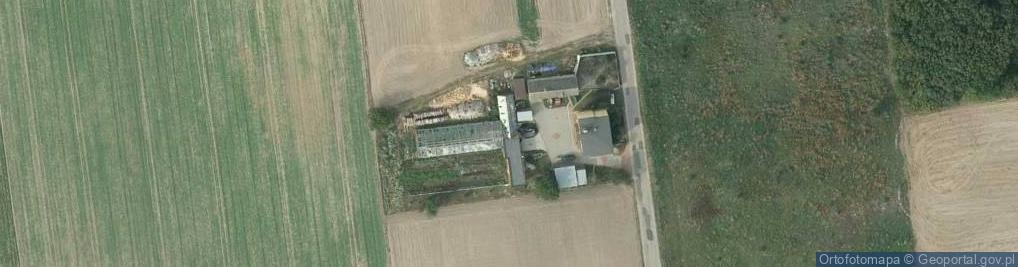 Zdjęcie satelitarne Bladowo-Wybudowanie