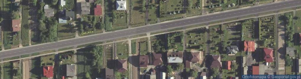 Zdjęcie satelitarne Bodaczów