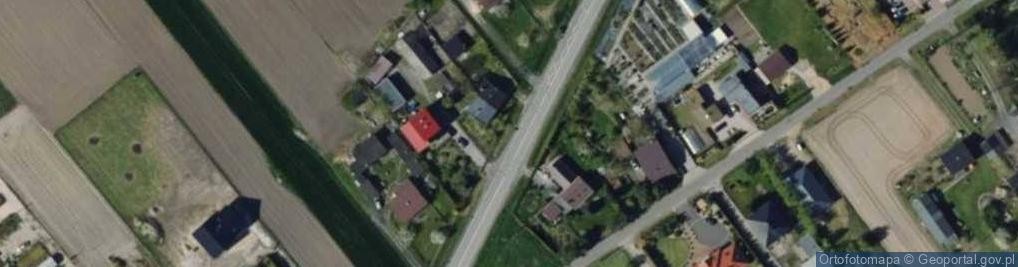 Zdjęcie satelitarne Boża Wola (województwo łódzkie)