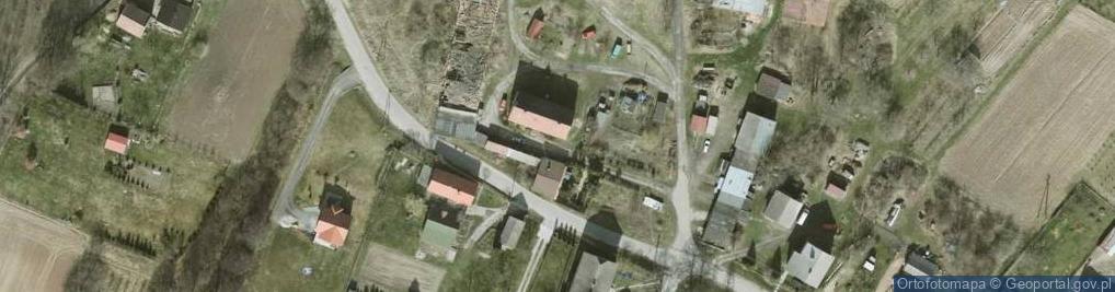 Zdjęcie satelitarne Brochocin (powiat trzebnicki)