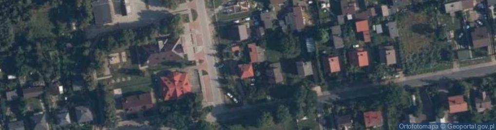 Zdjęcie satelitarne Brochów (województwo mazowieckie)