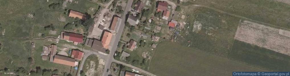 Zdjęcie satelitarne Brunów (powiat polkowicki)