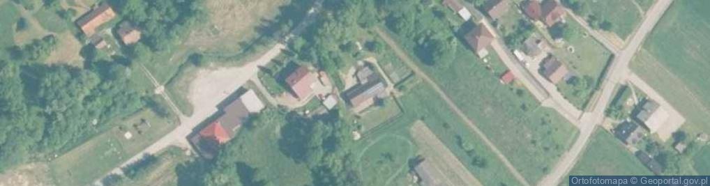 Zdjęcie satelitarne Brzezinka (gmina Brzeźnica)