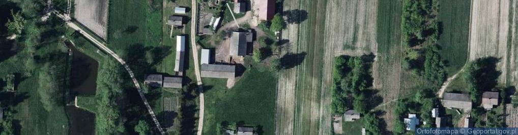 Zdjęcie satelitarne Budki (powiat lubartowski)