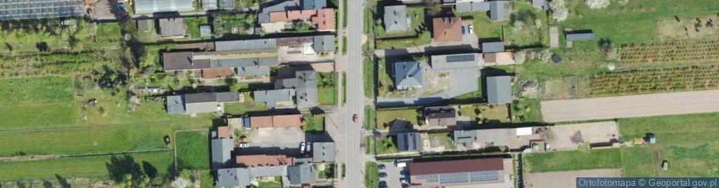 Zdjęcie satelitarne Bychlew