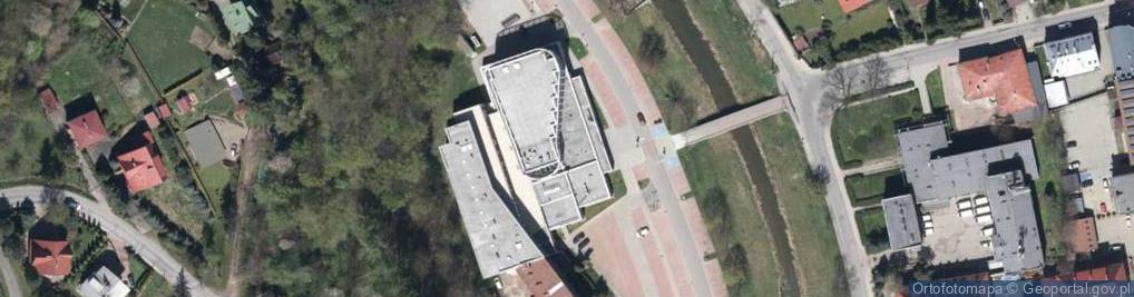 Zdjęcie satelitarne Centrum Informacji Turystycznej - Limanowski Dom Kultury