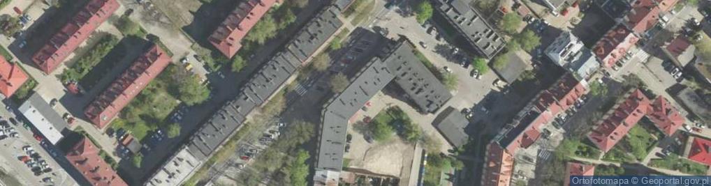 Zdjęcie satelitarne Centrum Informacji Turystycznej