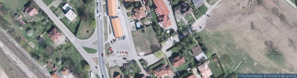 Zdjęcie satelitarne Centrum Rezerwacji Noclegów Wistour