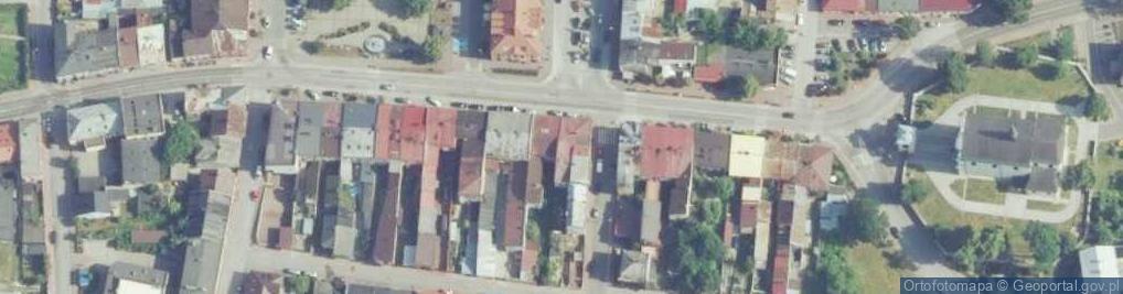 Zdjęcie satelitarne Chmielnik (województwo świętokrzyskie)