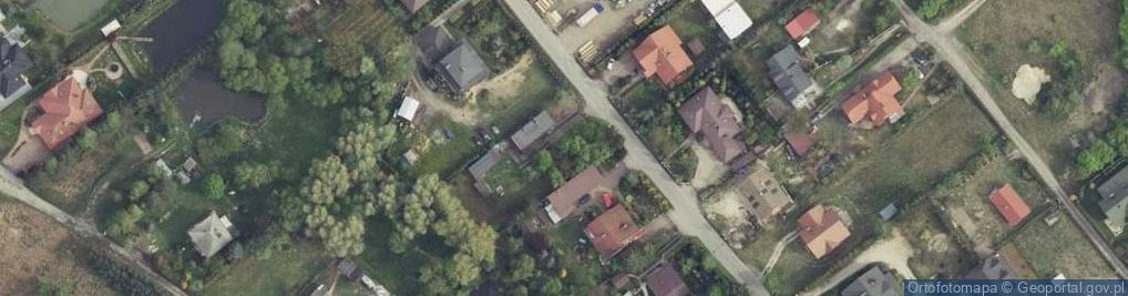 Zdjęcie satelitarne Chroboty
