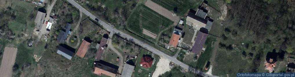 Zdjęcie satelitarne Cisów (województwo lubuskie)