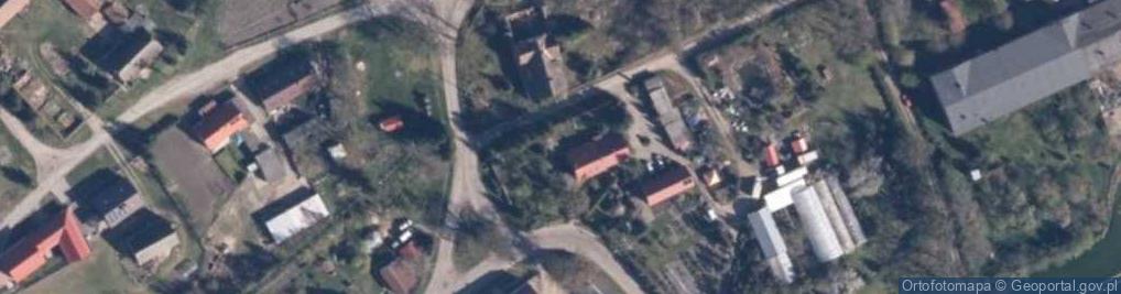 Zdjęcie satelitarne Czachów (województwo zachodniopomorskie)