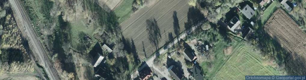Zdjęcie satelitarne Czuchów (powiat cieszyński)
